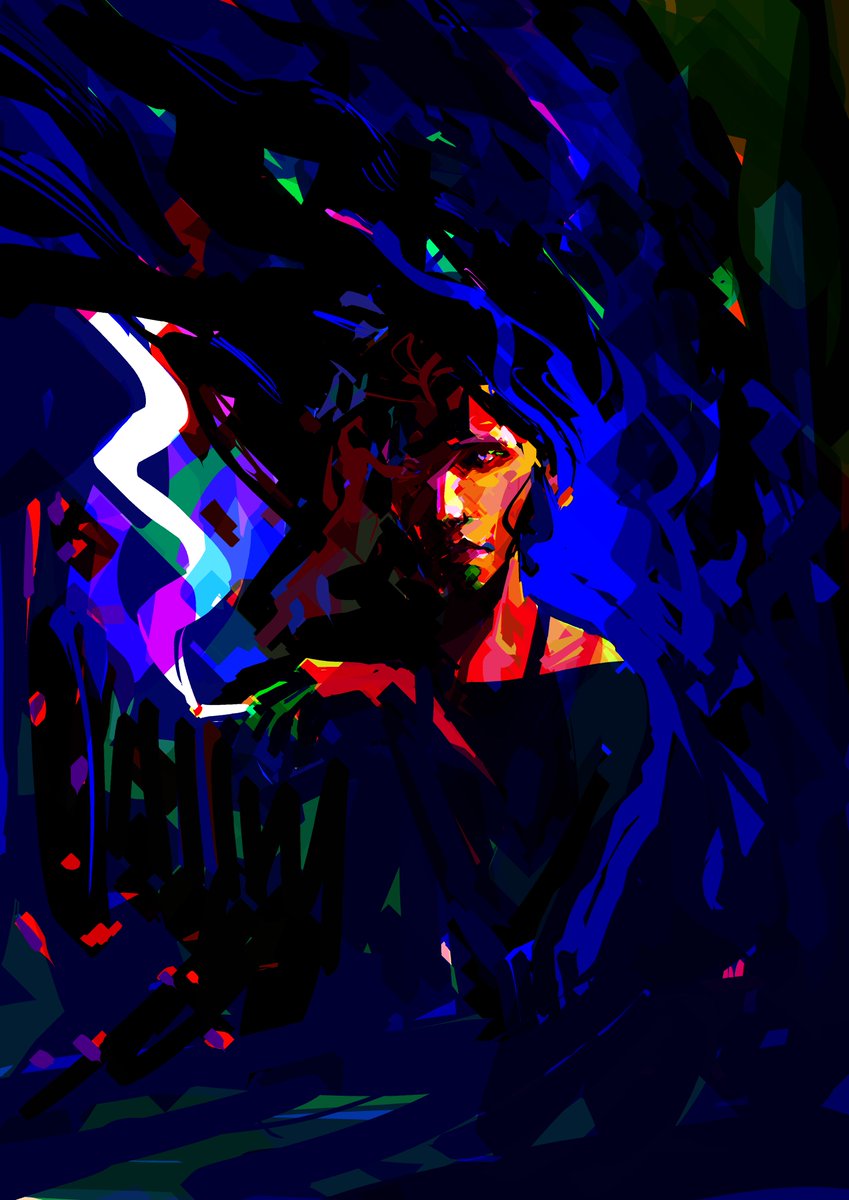 EyesFluorescent's tweet image. Slightly longer sketch. I love messing around with colours
#art #artistsontwitter #illustrationart #illustration #woman