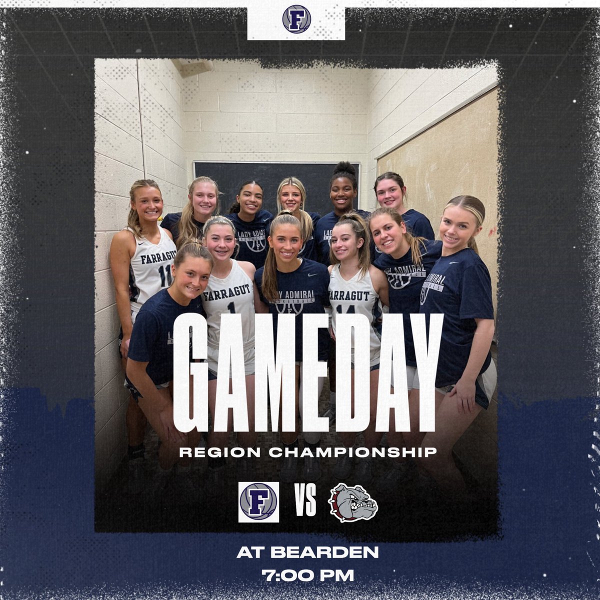 FHSbball's tweet photo. Come out to Bearden High School tonight to support the Lady Admirals in the Region Championship at 7:00! https://t.co/teaV6X7Ggr