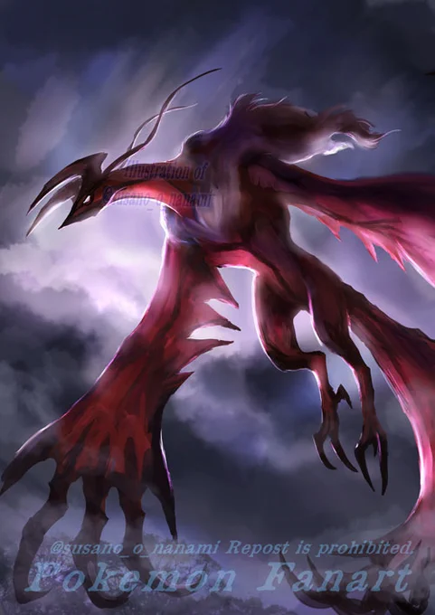 イベルタル#Yveltal #pokemon 
