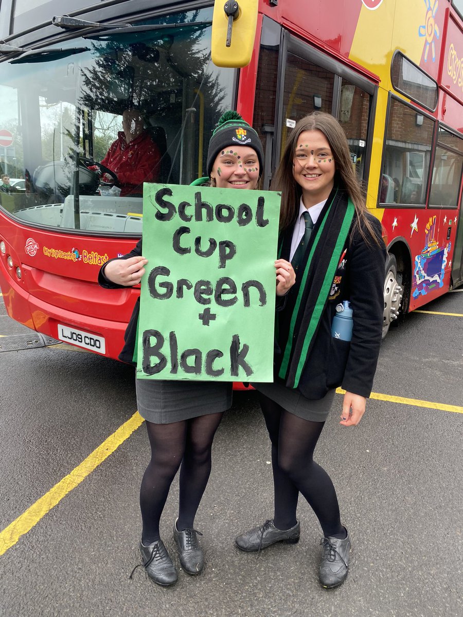 sullivan_upper's tweet photo. Excitement is building…. Buses are arriving… 
See you at the Kingspan! 🏉💚🖤 https://t.co/zEsAmsBm0Q