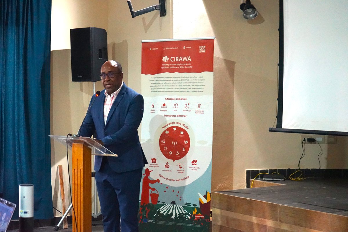 CIRAWAproject's tweet photo. 🌍 CIRAWA consortium meeting kicked off today in #CapeVerde!

All partners came together to analyse the progress of the project and to define the future actions in each of the 4 countries involved (Cape Verde, Ghana, the Gambia, Senegal).

Stay tuned for more!🌱
#agroecology https://t.co/RyNyCvSxIR