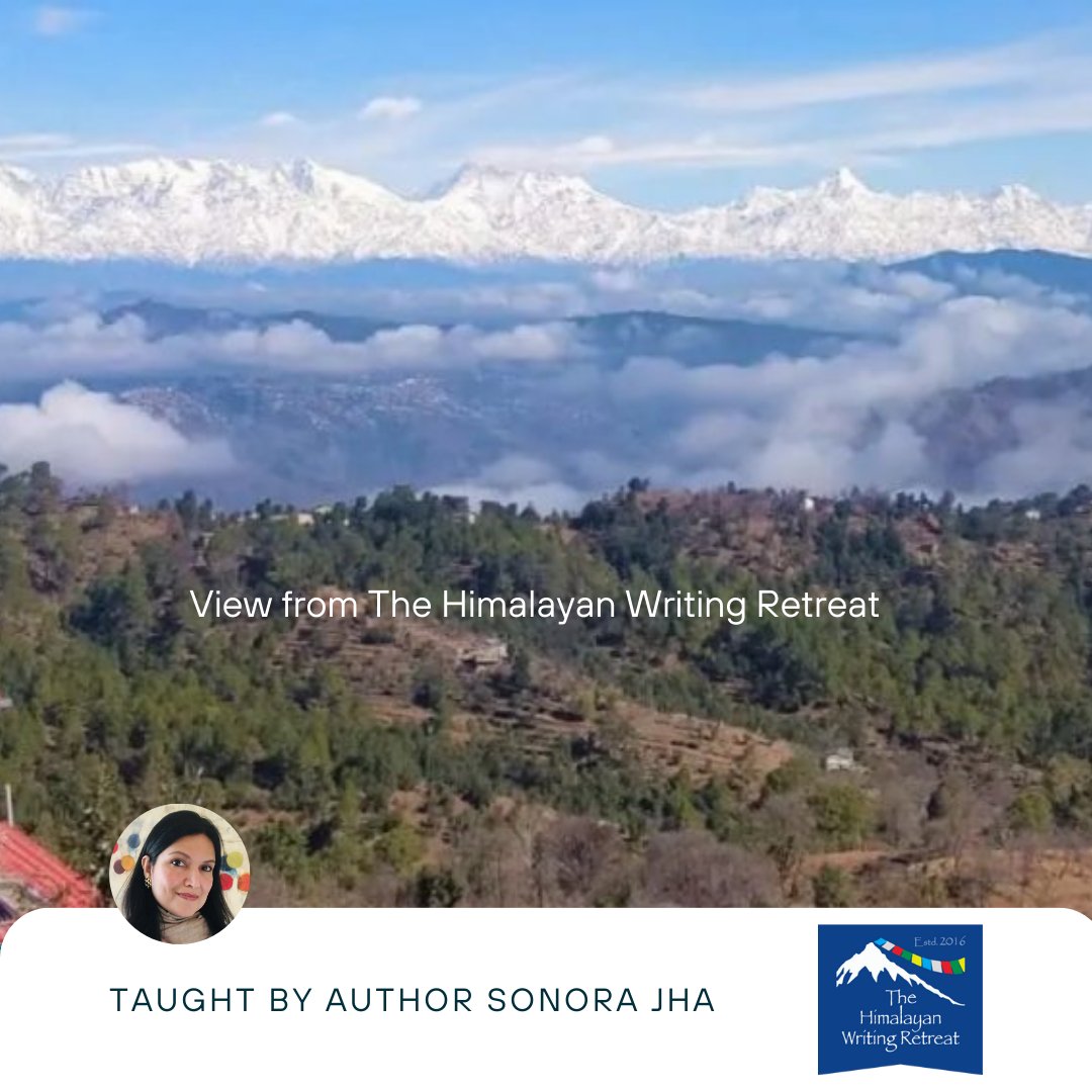 Apply now - himalayanwritingretreat.com/event/internat… @ProfSonoraJha #TheHimalayanWritingRetreat #international #retreat #writingretreat #himalayas #yoga #Local #india #Indian #writing #writingcommunity #awardwinning #teacher #uttarakhand #seattle #culture