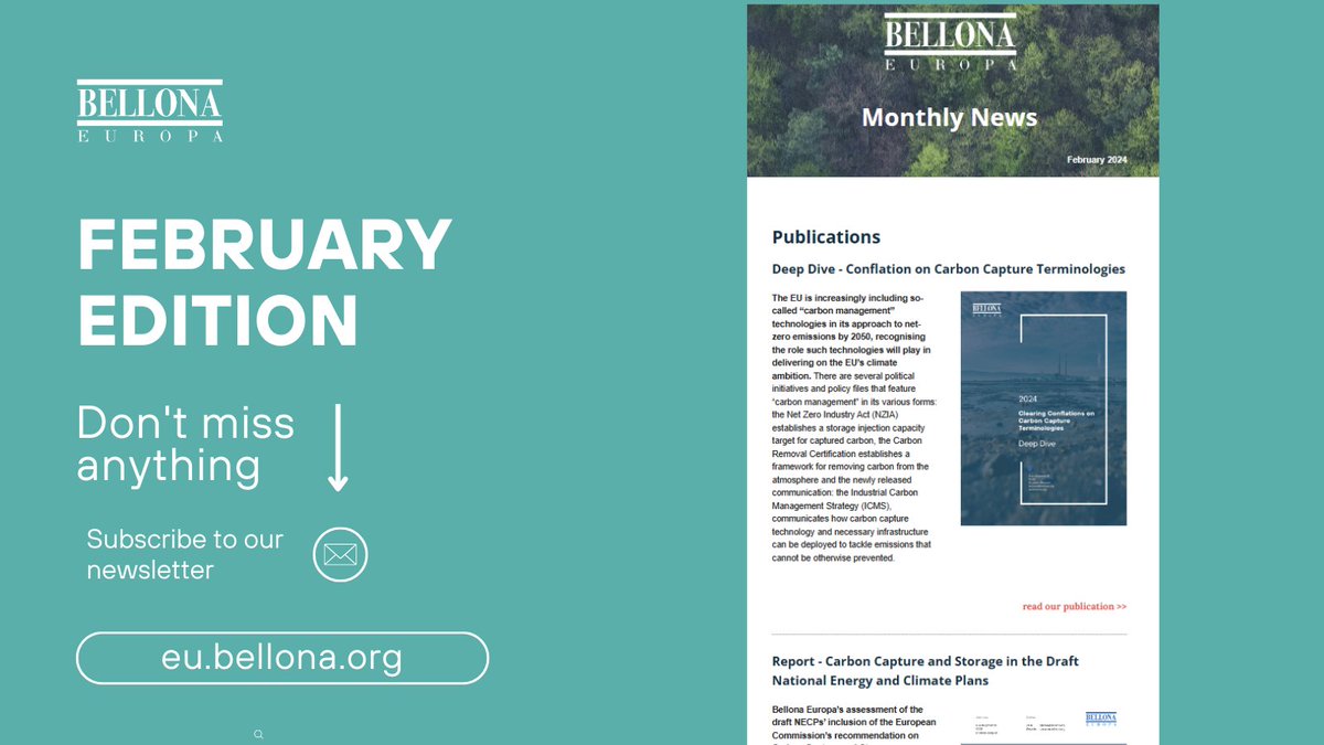 Our February #newsletter is out! 🗞️

You can find a recap of our publications, articles & press releases from this month including our reactions to the #ICMS, 2040 Climate Targets, #NZIA trilogues... and much more! 

Check it out here📩🔗 mailchi.mp/87b2f16cd949/b… #climateaction