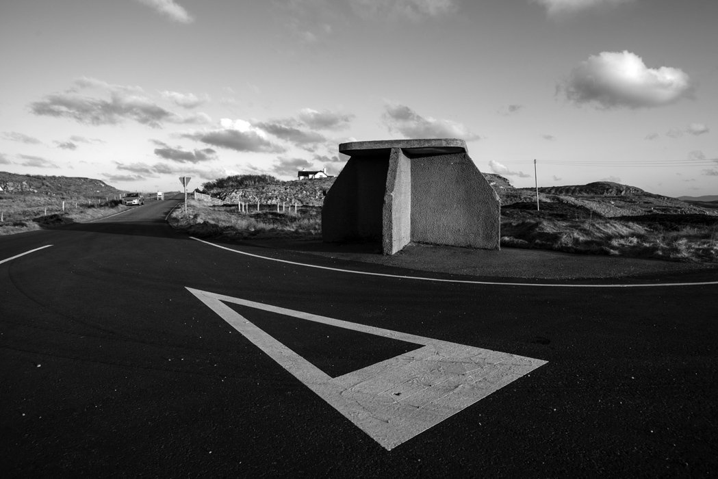 Bus Stop of The Day: Isle of Lewis. Pic: Alex Boyd.