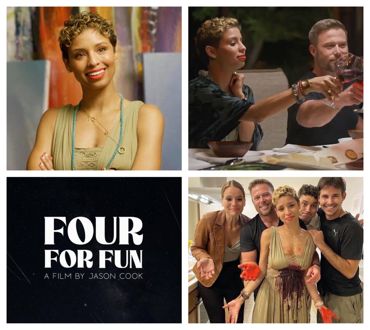 Celebrating soap stars shining tonight in the LA premiere of Four For Fun.  ✨✨✨<a href="/_Brytni/">Brytni</a> @Jacob_W_Young <a href="/ThisisJasonCook/">Jason Cook</a> #YR #GH #BB #WCW <a href="/YRInsider/">Young & The Restless</a> <a href="/YandR_CBS/">Young and Restless</a> <a href="/YRMattK/">Matty Kane</a>  <a href="/CBS/">CBS</a>
