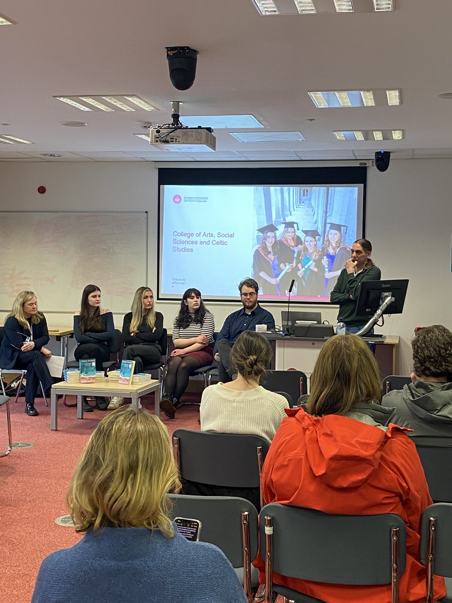 galwayCASSCS's tweet image. We were delighted to talk earlier today with a group of High School Guidance Counsellors visiting @uniofgalway from the USA. 

Our US student panel shared many helpful insights on their student experience!

#UniversityofGalway #GalwaysthePlace #ForYouForTomorrow