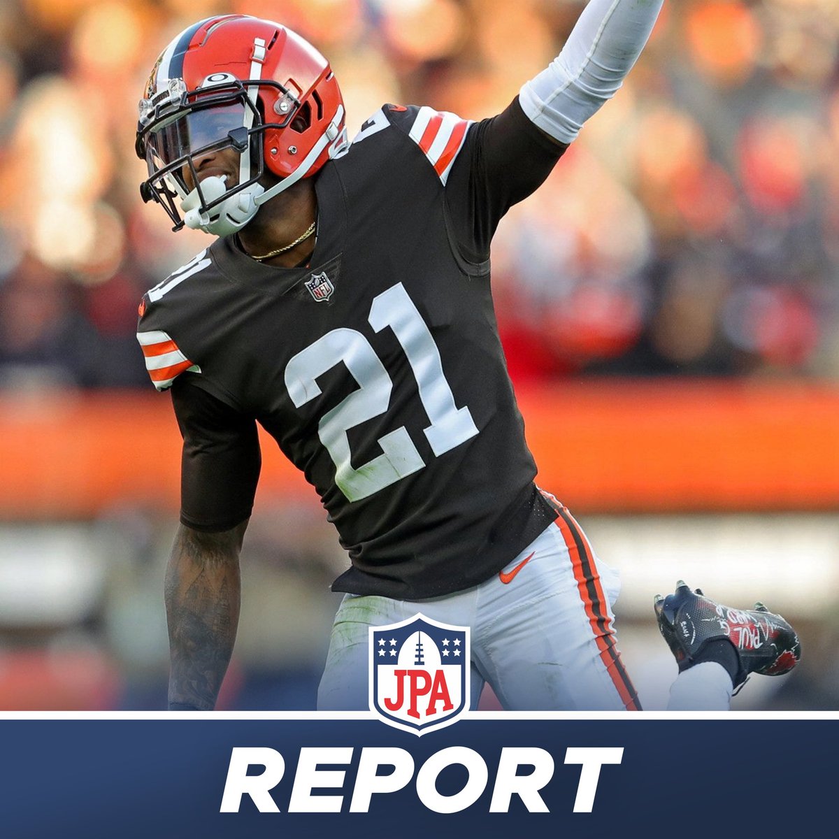 JPAFootball (@jasrifootball) on Twitter photo 𝗥𝗘𝗣𝗢𝗥𝗧: The #Browns have cleared over $11 million in cap space by restructuring Denzel Ward’s contract, per <a href="/TomPelissero/">Tom Pelissero</a> 𝗥𝗘𝗣𝗢𝗥𝗧: The #Browns have cleared over $11 million in cap space by restructuring Denzel Ward’s contract, per <a href="/TomPelissero/">Tom Pelissero</a>