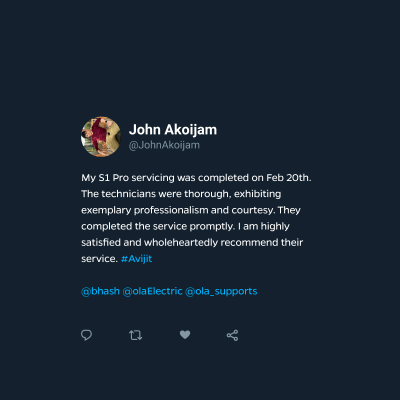 Ola Electric tweet media