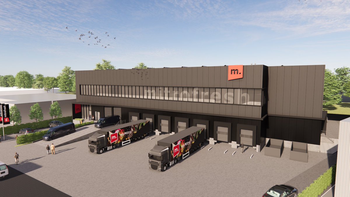 NEWS! 
Launch construction new sustainable distribution centre.
We start second quarter 2024. During construction our office &amp; warehouse will move to Transportweg 55, 2676 LM Maasdijk.
#mitrofresh #innovation #newoffice #distributioncentre #sustainability #entrepreneur