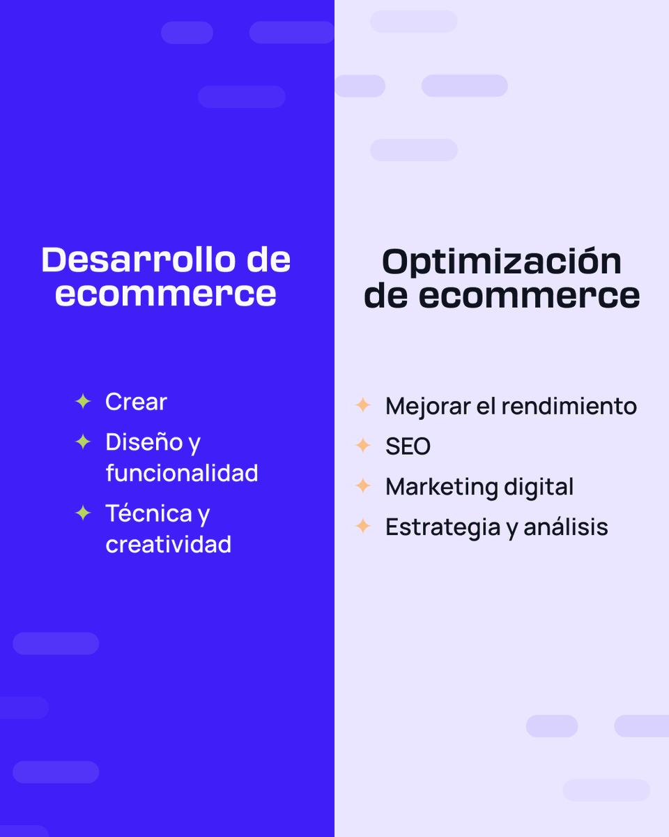 BalloonGroup's tweet photo. Desarrollo de eCommerce y Optimización de eCommerce

¿Cuál es la diferencia? 👀Te lo explicamos.

Conoce nuestrros servicios 👉🏻https://t.co/EMwwmDIXcs

 #eCommerce #Desarrollo #Optimización #Diferenciación #TiendaOnline #Ventas https://t.co/8JssrpbDC7