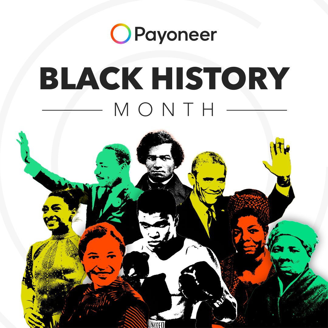 February is #BlackHistoryMonth, a time to reflect and recognize the impactful contributions and enduring legacies of Black American entrepreneurs throughout history. Join Payoneer in continuing the discussion this month and every month to honor their notable achievements 🙌🏾🌎