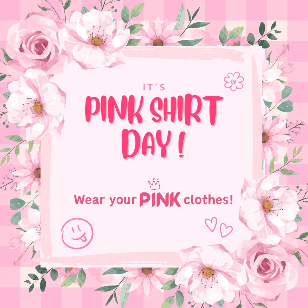 connexprogram's tweet photo. Today is inspired by 2 teens who protested to support a boy who was being bullied for wearing a pink shirt. Join us to create a more kind, inclusive world by raising awareness for anti-bullying. You never know how far a simple act of kindness can go. Posters by Bill Hogarth SS. https://t.co/kQ8Ci97Xds
