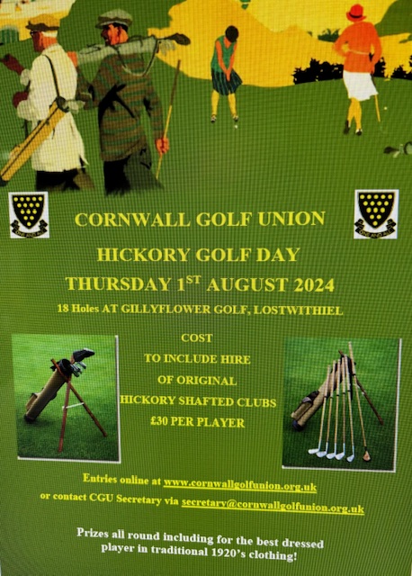 Cornwall Golf Union (@cgucornwall) on Twitter photo Hickory Golf and the CGU get great media coverage cornwallgolfunion.org.uk/news?newsitem=… as we look ahead to 1st August at Gillyflower Golf <a href="/swsportsnews/">South West Sports News</a> #CornwallGolf Hickory Golf and the CGU get great media coverage cornwallgolfunion.org.uk/news?newsitem=… as we look ahead to 1st August at Gillyflower Golf <a href="/swsportsnews/">South West Sports News</a> #CornwallGolf