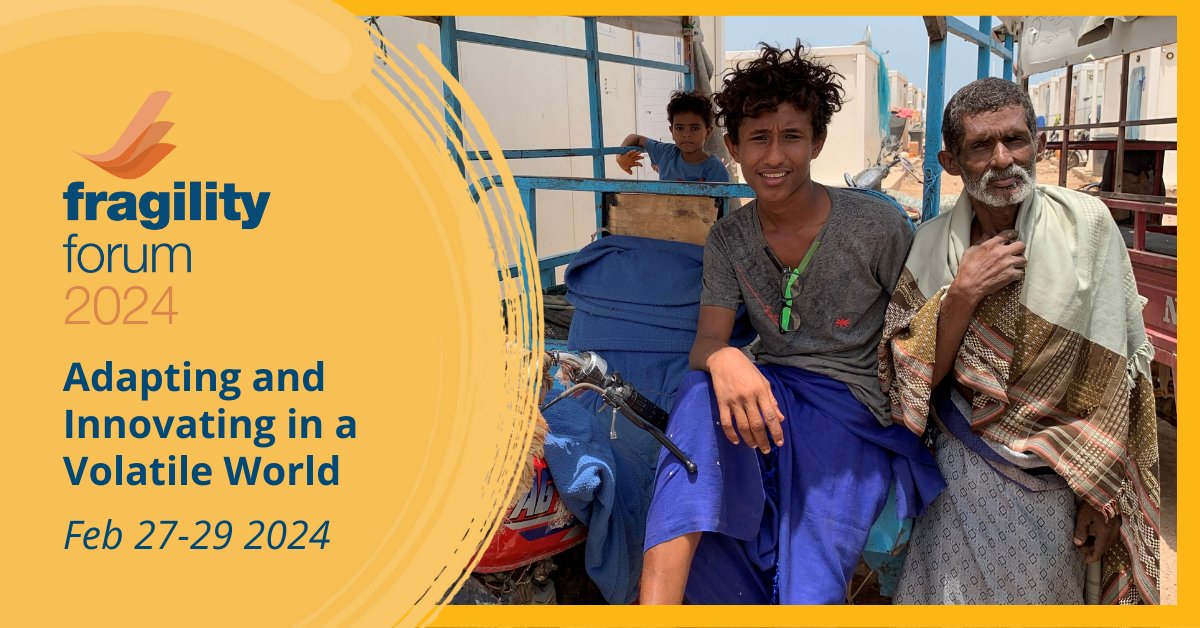 🌐 Connect, learn, and share at #FragilityForum. Join us this week as leading experts explore the successes and failures of developmental efforts in countries affected by fragility, conflict, and violence. wrld.bg/Lh2z50QIz1Y