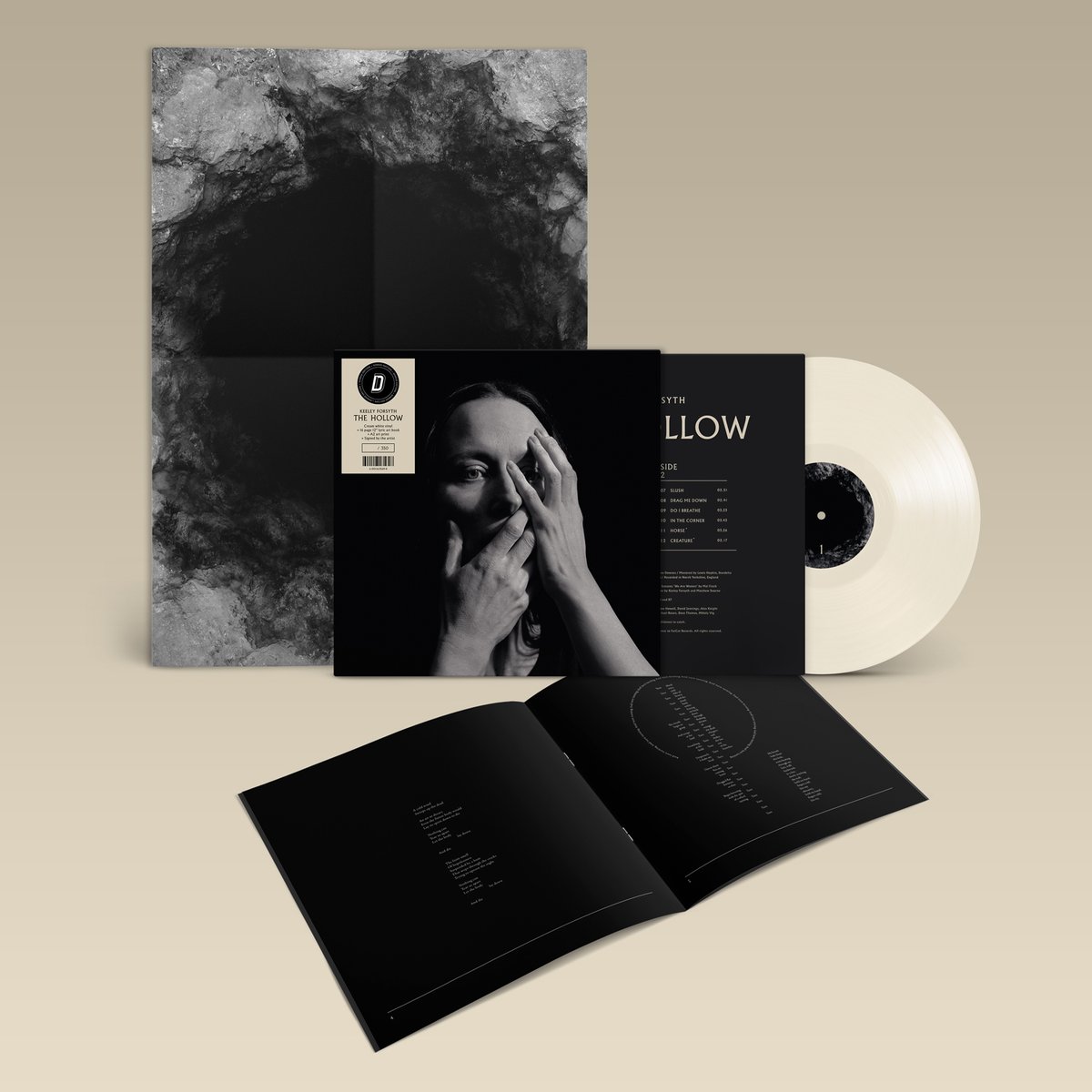 Dinked Edition 284. @KeeleyForsyth - The Hollow. A unique and very special artist, we are all absolutely thrilled to work with Keeley again following on from her stunning 2022 album, Limbs. + Dinked Edition 284 + @FatCatRecords / 130701 + Cream white coloured vinyl * + A2…