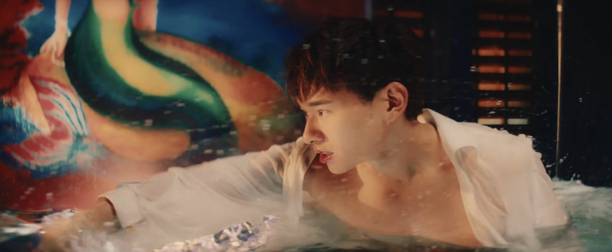 ssnowwb's tweet image. พี่จูอยู่คู่น้ำตลอดไปเลยนะคะ  #ATLASIGotThatMagic_MV