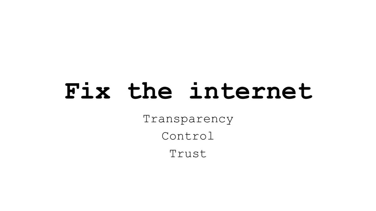Stu_Rod's tweet photo. #transparency #trust #personalcontrol https://t.co/Res5qTORnI