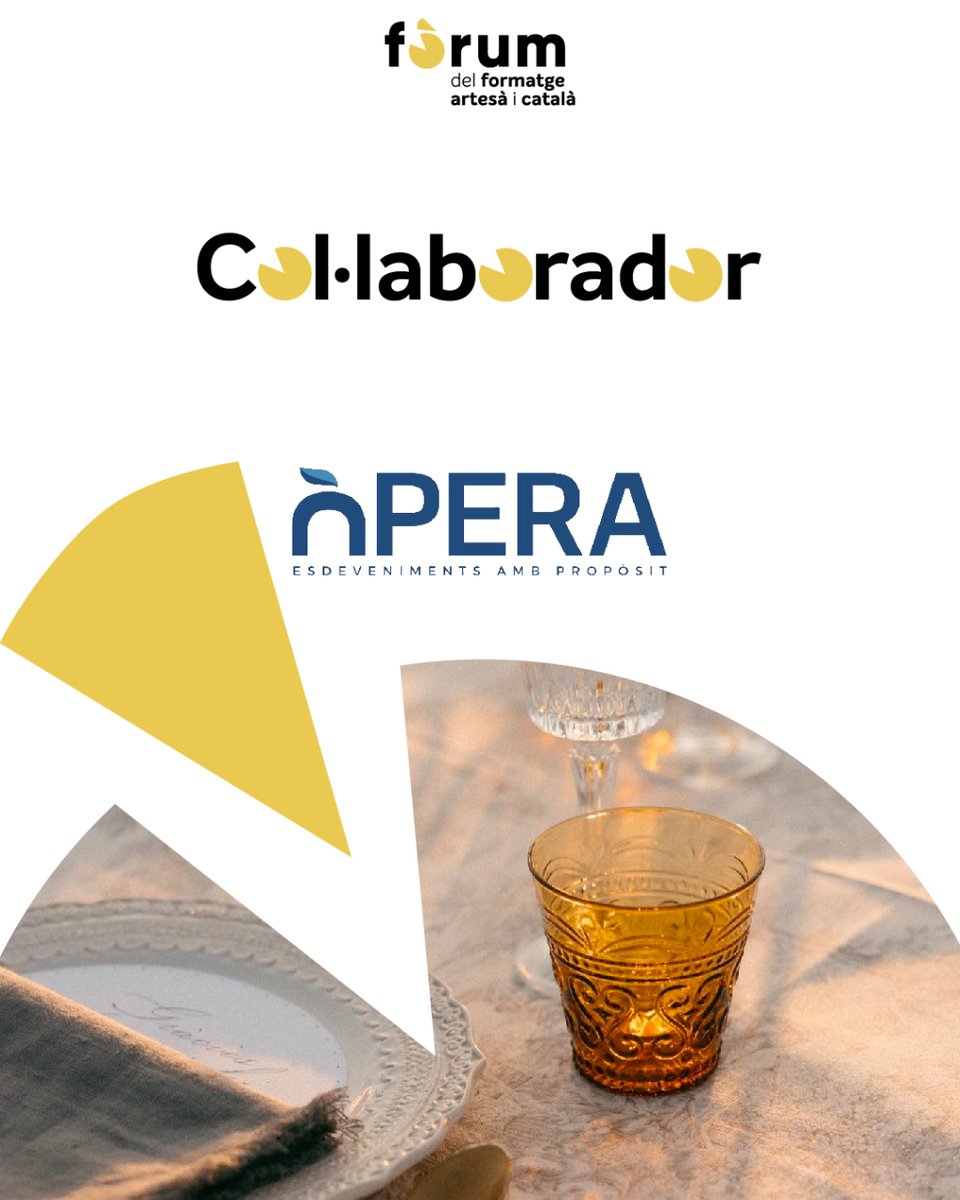 Forumformatge's tweet image. 🍴#OperaLloguers col·laborador del #Forumformatge !

Òpera Lloguers és líder en el lloguer de mobiliari per a esdeveniments gastronòmics de tota mena. Gràcies a la seva col·laboració, les activitats de l'Espai Sentits comptaran amb el millor material de coberteria i parament 🍽️