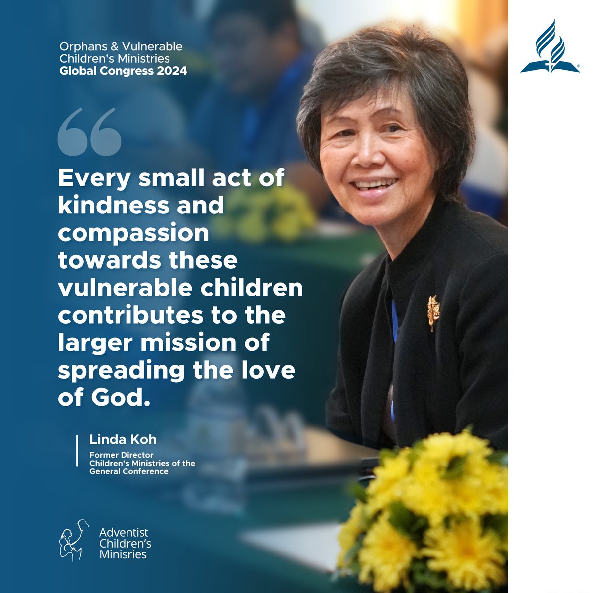 Nurturing #vulnerablechildren through #discipleship and #kindness reflects God's love and fulfills Christ's command. 
Stay committed to your #mission. #globalophans #children #GlobalOVC24 #OVCMinistriesCongress24