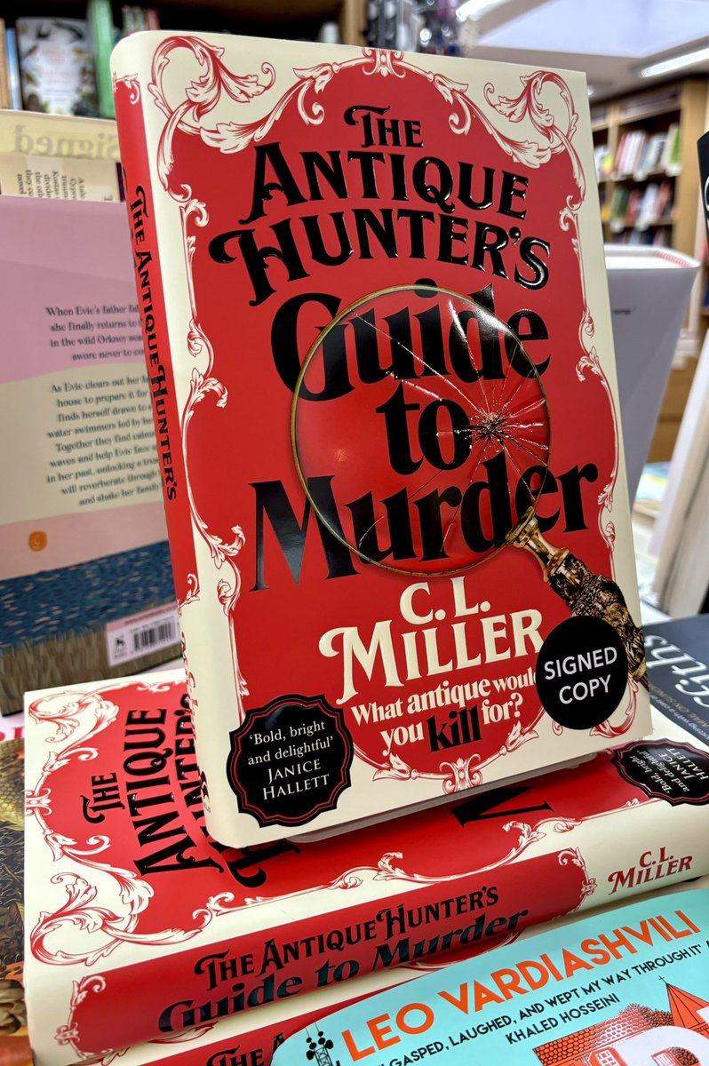 James Brinsford (@jamesbrinsford) on Twitter photo The Antique Hunter’s Guide to Murder by <a href="/CLMillerAuthor/">Cara Miller / C. L. Miller</a> looking resplendent in <a href="/winstonebooks/">Winstone Books Sherborne</a> #Sherborne #Dorset
#books #booklover #booktok #bookstagram #BookTwitter #booktwt The Antique Hunter’s Guide to Murder by <a href="/CLMillerAuthor/">Cara Miller / C. L. Miller</a> looking resplendent in <a href="/winstonebooks/">Winstone Books Sherborne</a> #Sherborne #Dorset
#books #booklover #booktok #bookstagram #BookTwitter #booktwt