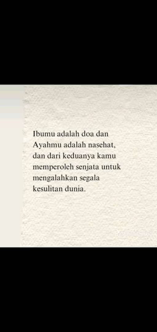 mochyusuf's tweet photo. Semoga yang masih lengkap orang tuanya bisa disyukuri secara optimal. Karena keduanya kunci surga. https://t.co/yMGKUUHmq6