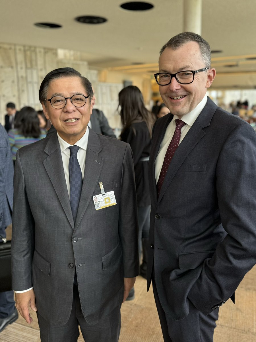 Jürg Lauber (@swissambun_gva) on Twitter photo Welcome back to Geneva <a href="/SihasakPh/">Sihasak Phuangketkeow</a> , and thank you for sharing your experience as former HRC president during the Council’s first review!
#UN_HRC #HRC55 Welcome back to Geneva <a href="/SihasakPh/">Sihasak Phuangketkeow</a> , and thank you for sharing your experience as former HRC president during the Council’s first review!
#UN_HRC #HRC55