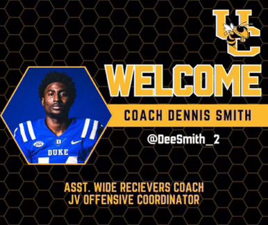 Welcome Gaffney Great @DeeSmith_2 to The Hive!!! Glad to have you here Coach!!! #StingOnSite @CoachQIsom