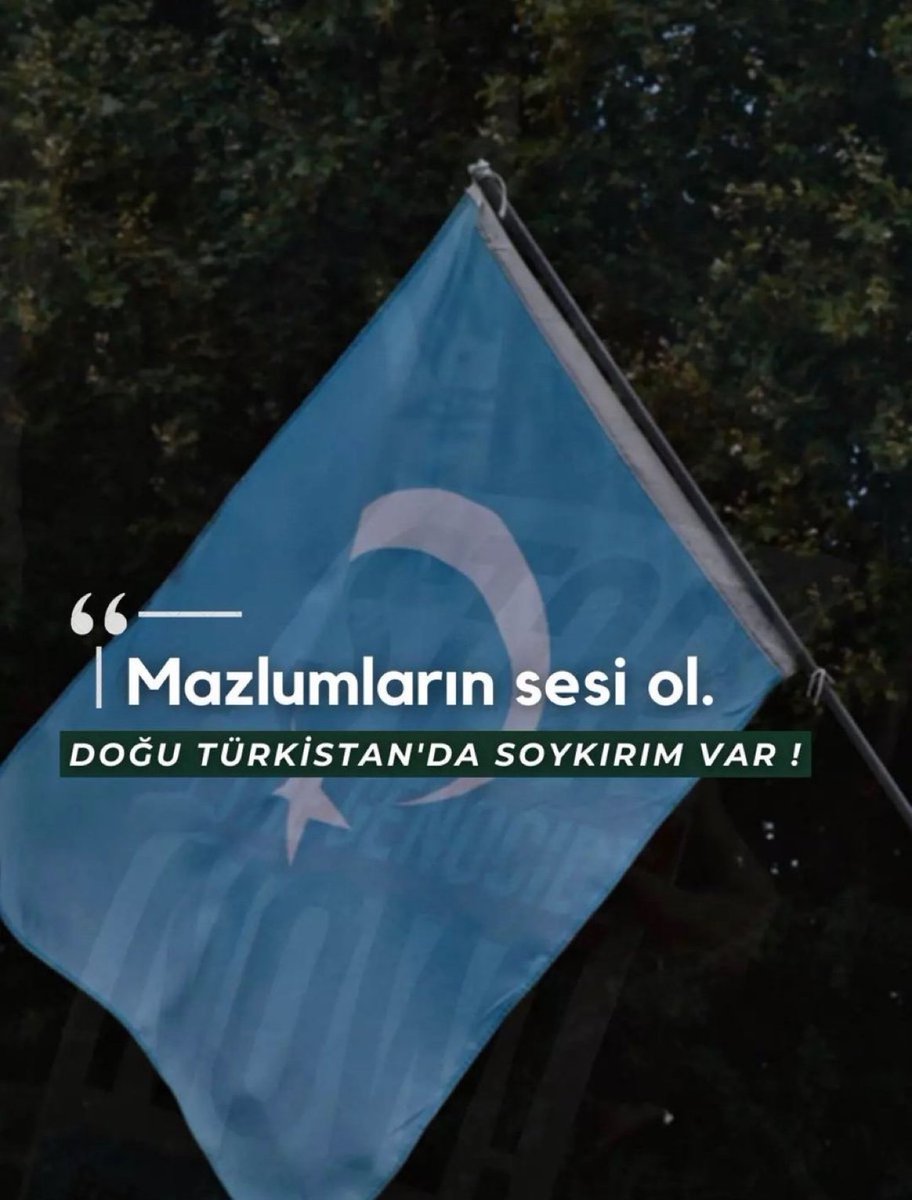 #DoğuTürkistandaSoykırımVar