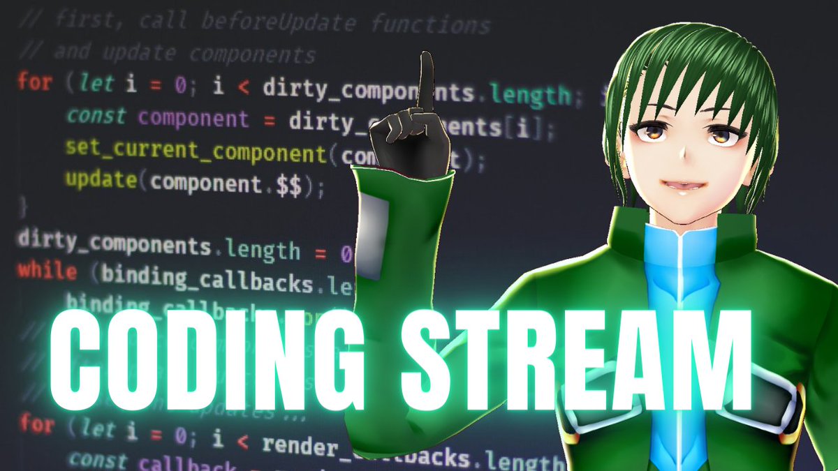 ShoNakanoVtuber's tweet image. sudah live! livestream ngoding Three.js!
link di reply

#streamer #idvtuber #codingstream