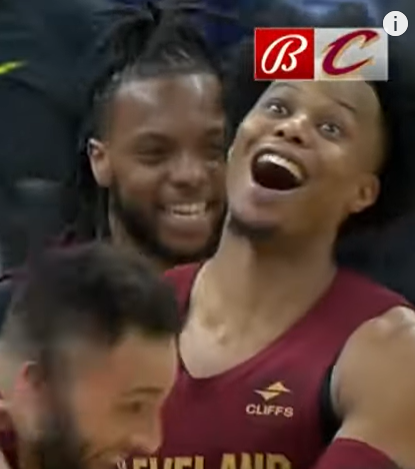 BenAxelrod's tweet photo. The two best reaction shots from Max Strus' game winner https://t.co/qO0HzlOOx2