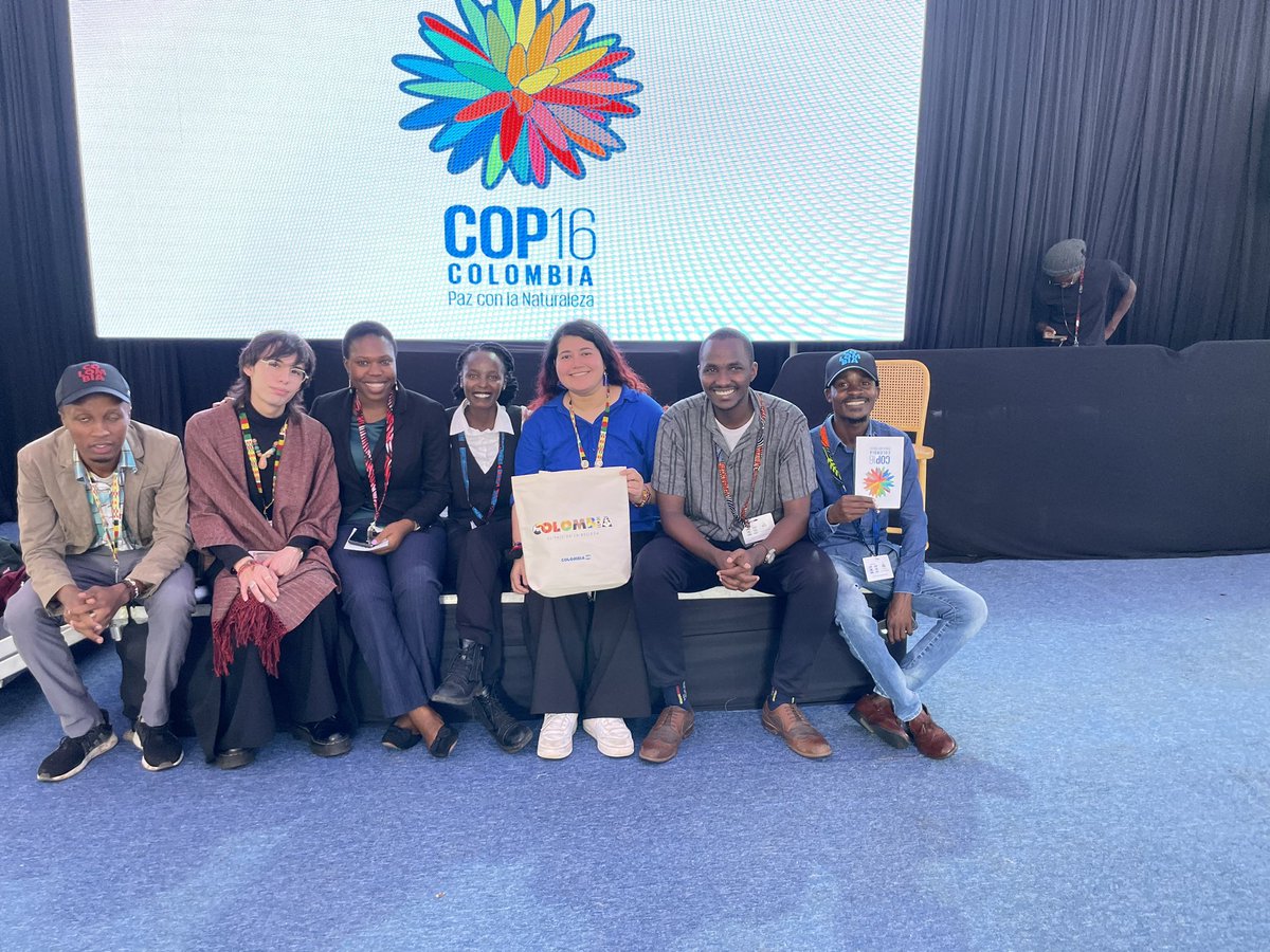 Defending biodiversity conservation and the power of people driving it is one of our biggest strengths! 

@GYBN_CBD members attending #UNEA6 already advocating and working towards #COP16 🇨🇴 #GlobalBiodiversityFramework 🇰🇪🇲🇽🇺🇬🇨🇴🇧🇮