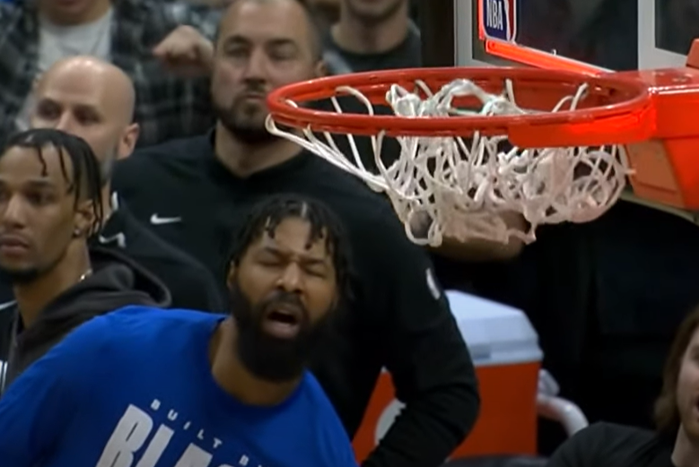 BenAxelrod's tweet photo. The two best reaction shots from Max Strus' game winner https://t.co/qO0HzlOOx2
