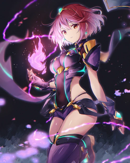 黒ホムラ。#ゼノブレイド2#XenobladeChronicles2 