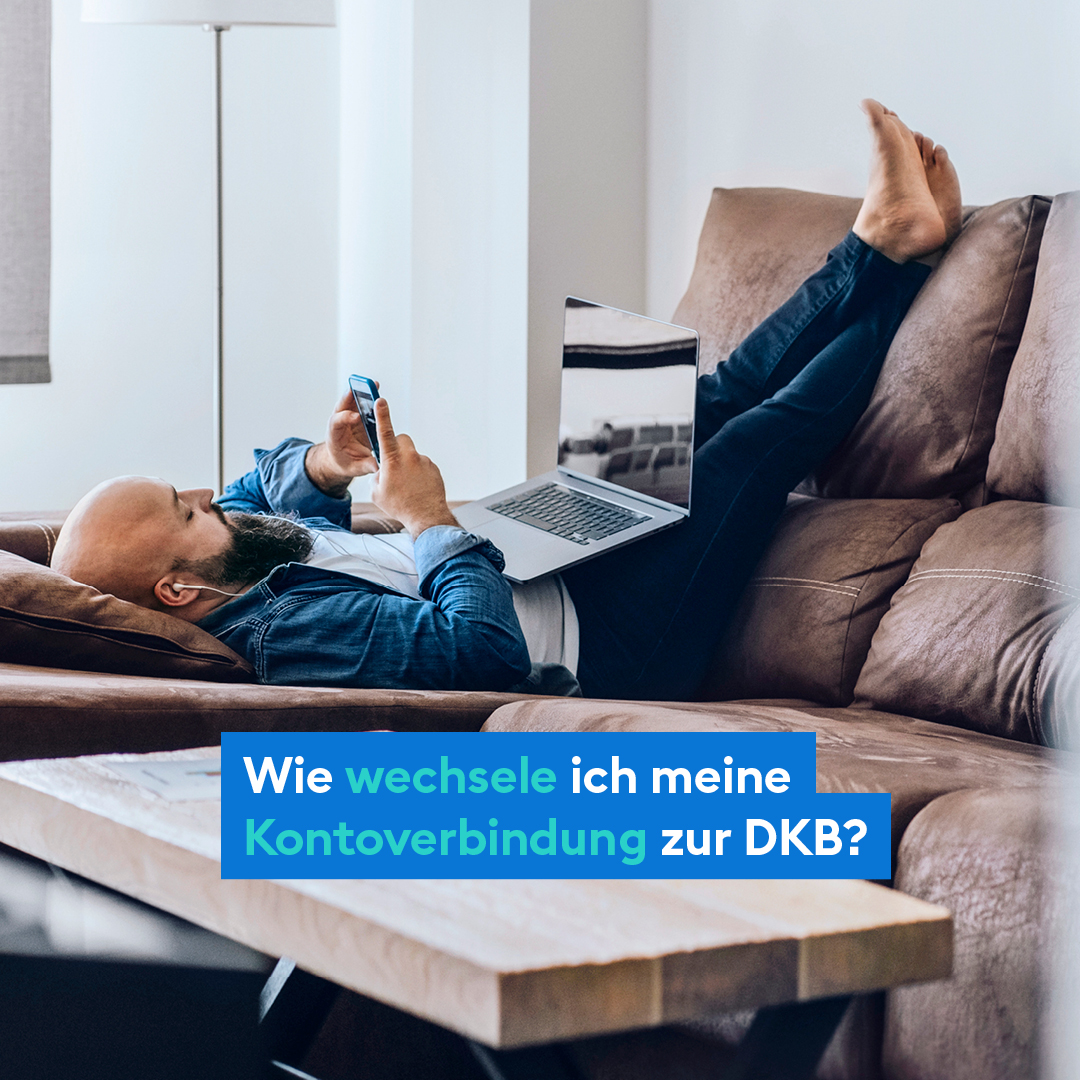DKB - Das kann Bank (@dkb_de) on Twitter photo Mit unserem digitalen Kontowechselservice informiert ihr eure Zahlungspartner mit wenigen Klicks über die neue Kontoverbindung. Anschließend lasst ihr den Banksaldo eures alten Kontos auf das DKB-Konto übertragen.💰Mehr hier👉 dkb.de/fragen-antwort… Mit unserem digitalen Kontowechselservice informiert ihr eure Zahlungspartner mit wenigen Klicks über die neue Kontoverbindung. Anschließend lasst ihr den Banksaldo eures alten Kontos auf das DKB-Konto übertragen.💰Mehr hier👉 dkb.de/fragen-antwort…