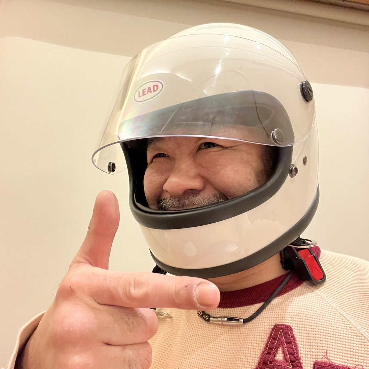 湘南爆走族／PURPLE HIGHWAY OF ANGELS】 雨降り用にヤバいヘルメット