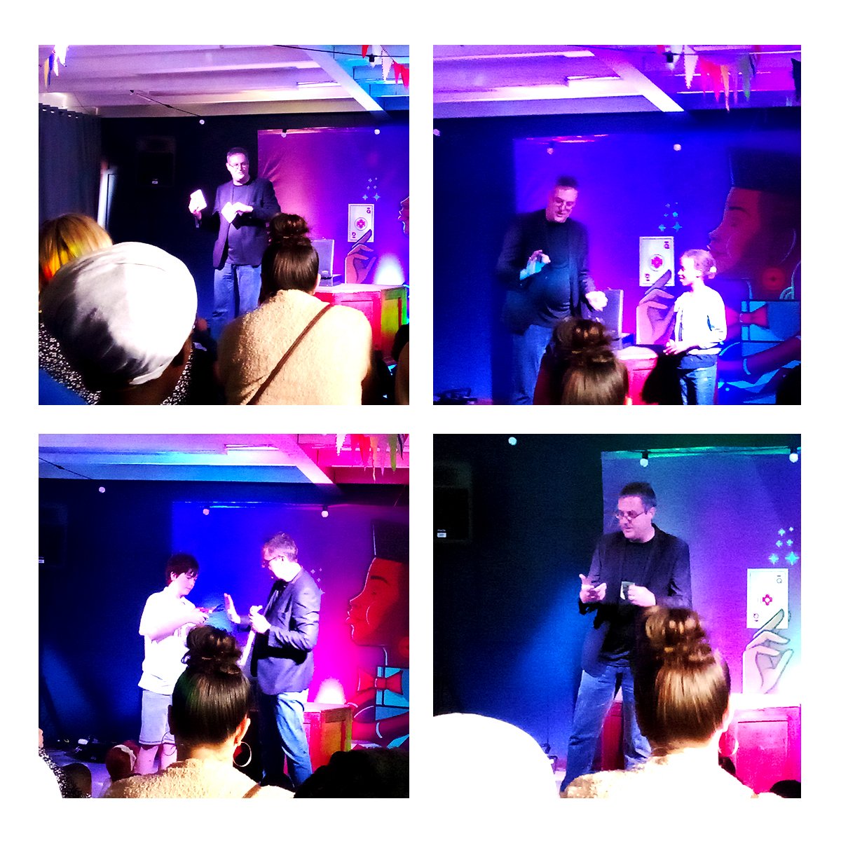 Performed at the 44th birthday party of the College of Magic on the weekend. What a fun day!