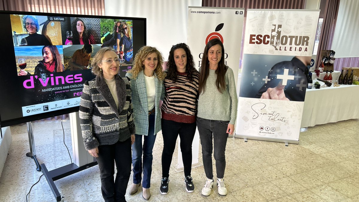 ComarquesPonent's tweet image. d’vines maridatges amb enòlogues i vinyerones lleidatanes @eschotur @incavi #espurna @DiputacioLleida @VinyaelsVilars @DO_CostersSegre @TastaVinsJuneda