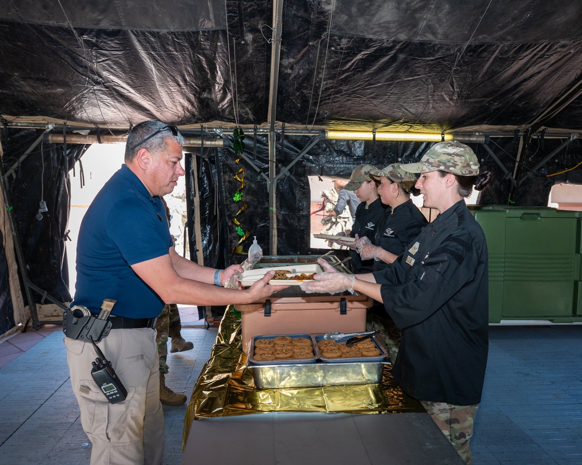 Yesterday, Airmen from the 482d Force Support Squadron setup a SPEK field kitchen, and served meals to #HARB members as part of their Hennessy Award evaluation by #AFRC. The Hennessy Award recognizes excellence in Air Force food service. Good luck to our outstanding FSS team!