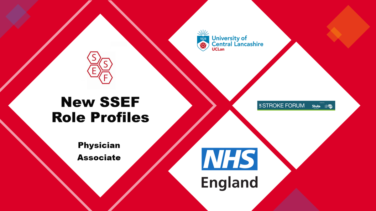 NEW #SSEF #PhysicianAssociate (PA) Role Profile now available. Thank you to the PA Role Profile Development Group and @FPARCP for their collaboration in developing. Freely accessible here: stroke-education.org.uk/role/physician…. Please retweet to any #PhysicianAssociate networks