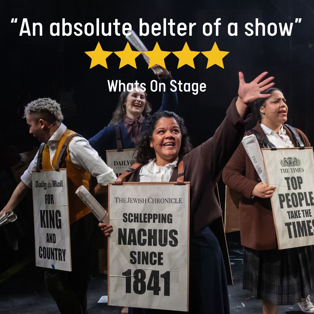 Reviews round-up!
⭐⭐⭐⭐⭐<a href="/WhatsOnStage/">WhatsOnStage</a> 
⭐⭐⭐⭐⭐<a href="/M_Star_Online/">Morning Star</a>
⭐⭐⭐⭐⭐<a href="/BroadwayWorldUK/">BroadwayWorld UK</a> 
⭐⭐⭐⭐⭐<a href="/LondonTheatre1/">@LondonTheatre1 🦄</a>  
⭐⭐⭐⭐<a href="/guardian/">The Guardian</a> 
⭐⭐⭐⭐<a href="/TheStage/">The Stage</a> 
⭐⭐⭐⭐<a href="/TheSun/">The Sun</a> 
⭐⭐⭐⭐<a href="/MusicalTheatreR/">Musical Theatre Review</a> 

We're delighted.

🎟️Returns info southwarkplayhouse.co.uk/productions/ca…

#thisisourstreet