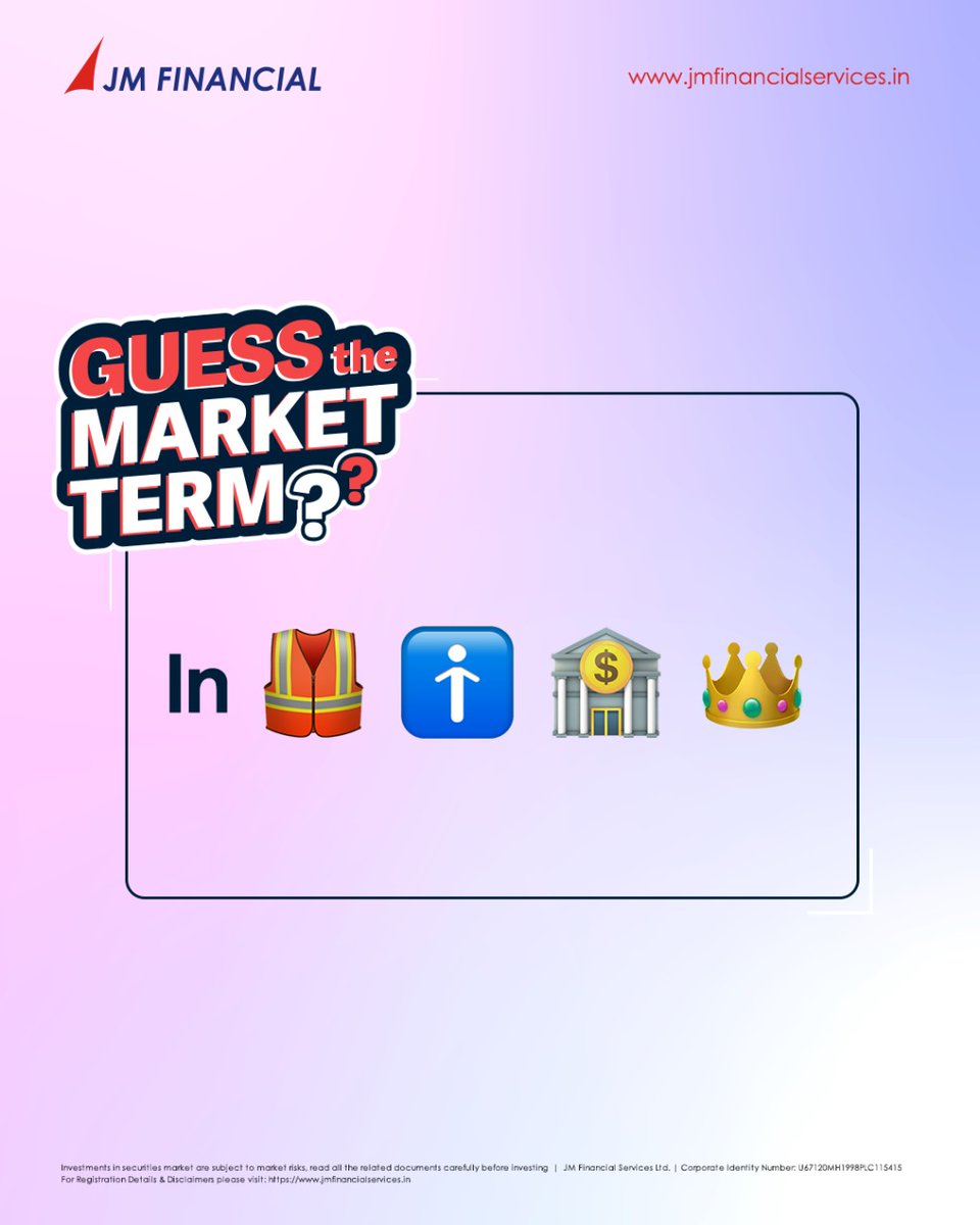JMFSLtd's tweet image. A segment of finance, which enables companies to raise capital, manage big deals and grow financially. Can you guess what it is?
Let us know in the comments below!

#FinanceGrowth #CapitalRaising #DealManagement #FinancialSuccess #InvestmentBanking #businessexpansion