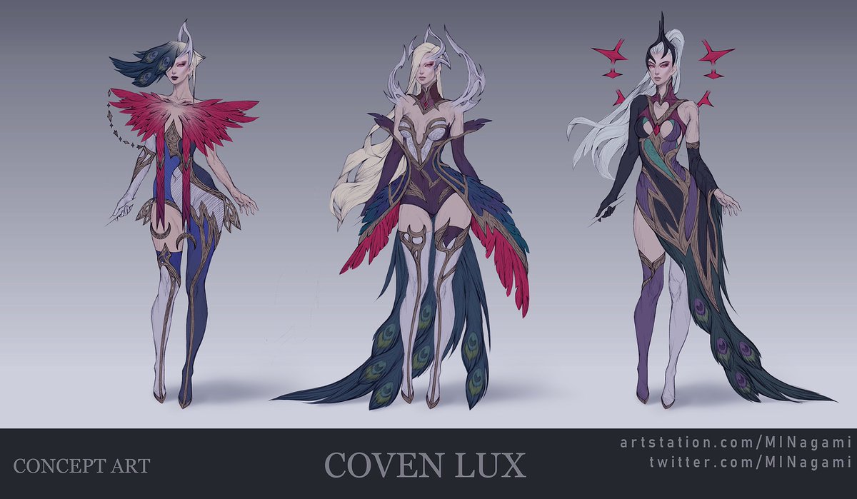 Coven Lux I'll be uploading my old art with some changes I made to my portfolio so that my work is easier to find here