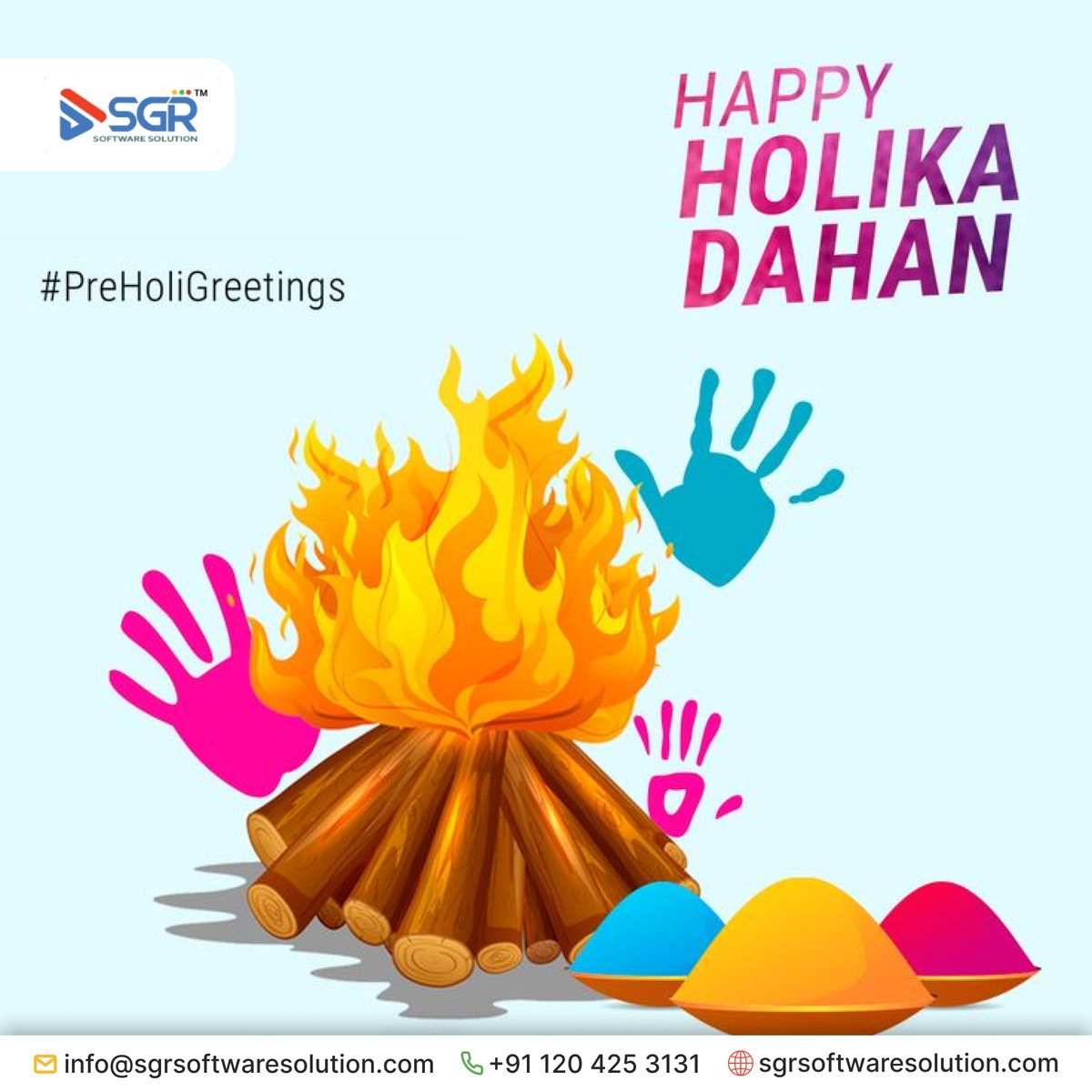 Witnessing the vibrant flames of Holika Dahan, a symbolic bonfire that signifies the victory of good over evil. 🔥✨ Join us as we celebrate this auspicious occasion and embrace the spirit of positivity and hope. 🌸🙏 #HolikaDahan #FestivalOfColors #EmbracingPositivity