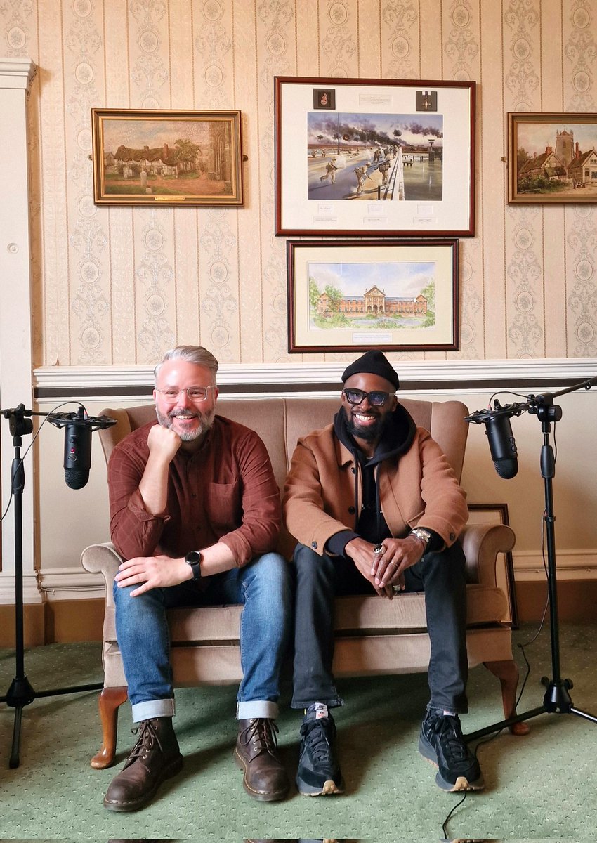 JBranson_'s tweet photo. It's another day of recording for @Warwick_DC's #WDCatalyst podcast, which shines a light on members of #WarwickDistrict's #Creative community. Today's guests include Dom and Beth from @commonstory_tv, @78cobar from @CBGC_Industries, and Judy from @KenilworthBook ๐๐ป https://t.co/JLciEMmdqZ