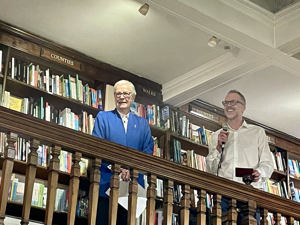 1/2 What a wonderful night celebrating the launch of Jane Chomeley’s A Bookshop of One’s Own a.k.a “How a group of women set out to change the world” at @Dauntbooks last night. Silver Moon was an iconic feminist venue for just short of 2 decades. They supported us..