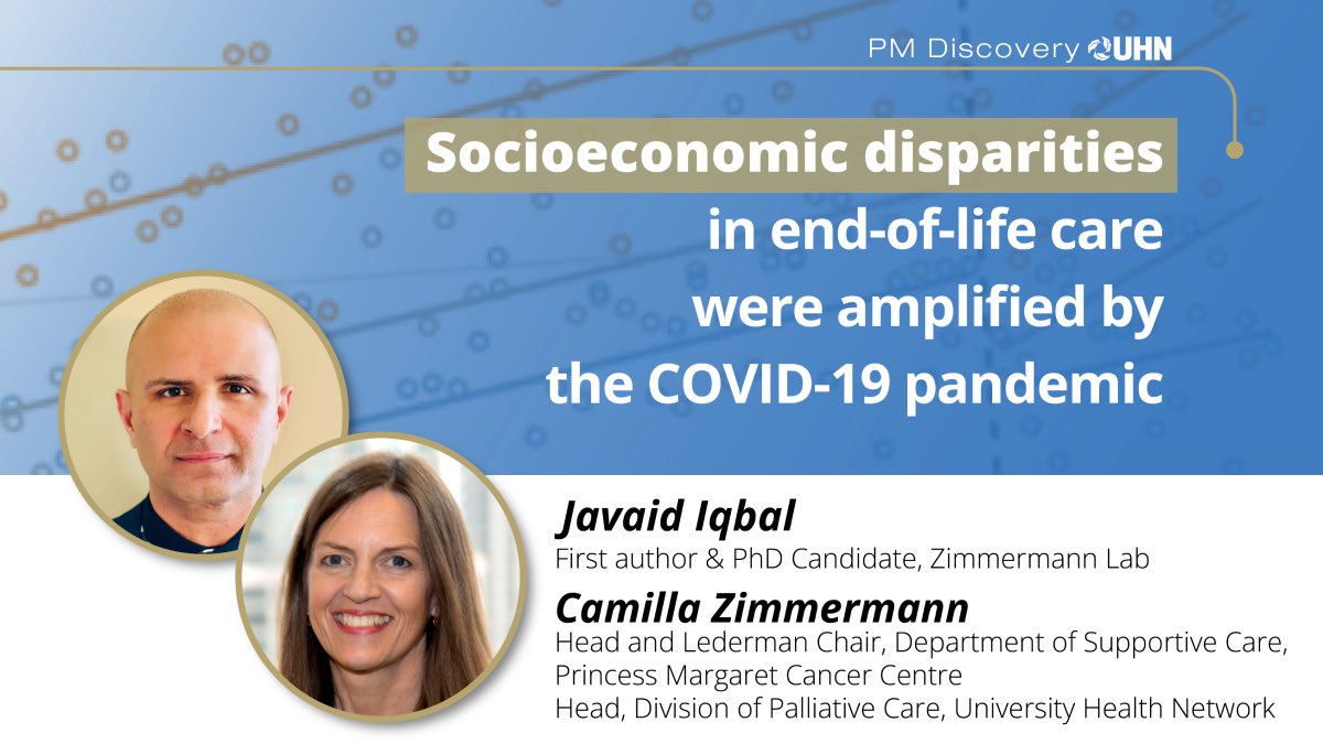 Disparities in end-of-life care 🕰️

The pandemic caused more cancer patients to die at home and less delivery of palliative care. The low socioeconomic group was the hardest hit, as their increase in home deaths was not accompanied by palliative care.

&gt;&gt; doi.org/10.1001/jamane…