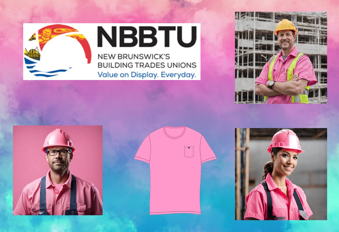On this Pink Shirt Day, The New Brunswick's Building Trades Unions encourages everyone to be inclusive, welcoming and supportive with colleagues, clients, friends and family. #PinkShirtDay2024 #pinkshirtday2024 #antibullyingawareness #NBBTU #valuesondisplayeveryday