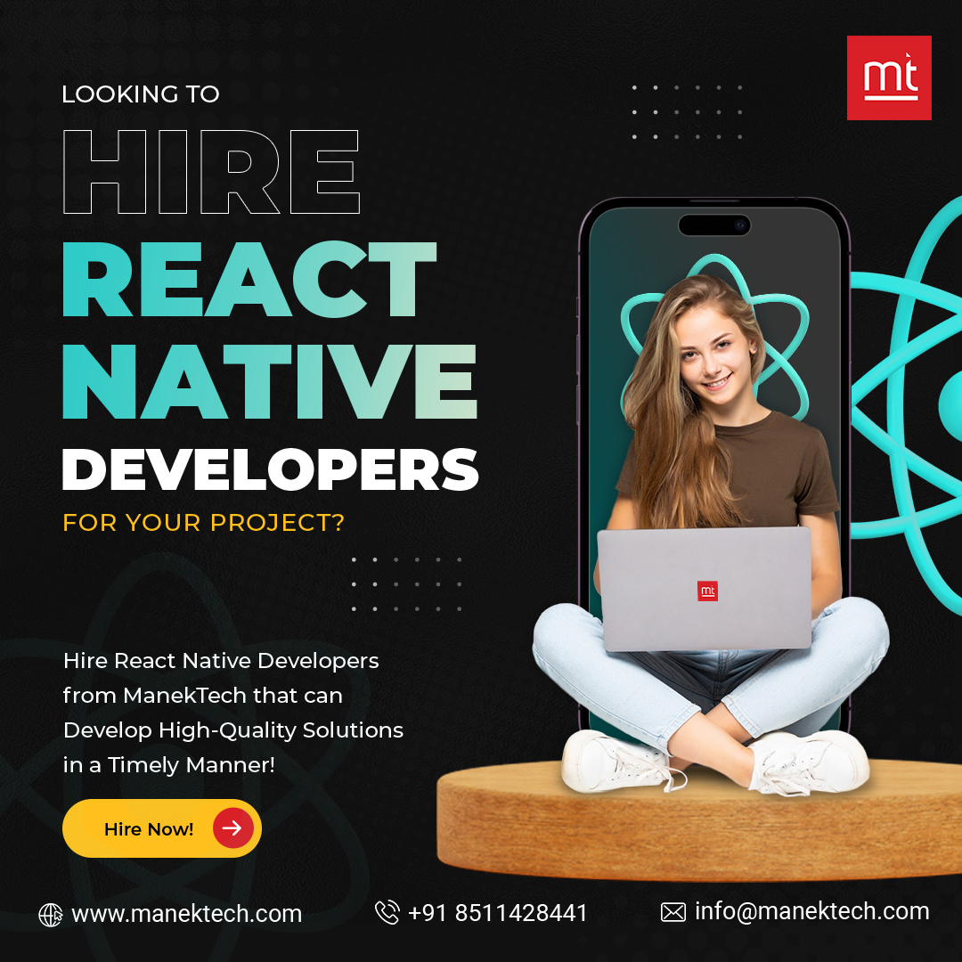ManekTech's tweet image. 𝐑𝐞𝐯𝐨𝐥𝐮𝐭𝐢𝐨𝐧𝐢𝐳𝐞 𝐲𝐨𝐮𝐫 𝐚𝐩𝐩 𝐝𝐞𝐯𝐞𝐥𝐨𝐩𝐦𝐞𝐧𝐭 𝐣𝐨𝐮𝐫𝐧𝐞𝐲 𝐰𝐢𝐭𝐡 𝐌𝐚𝐧𝐞𝐤𝐓𝐞𝐜𝐡&apos;𝐬 #𝐑𝐞𝐚𝐜𝐭 𝐍𝐚𝐭𝐢𝐯𝐞 𝐞𝐱𝐩𝐞𝐫𝐭𝐬!

Elevate your projects by hiring React Native Developers who deliver excellence at every code line.

#HireReactNativeExpert