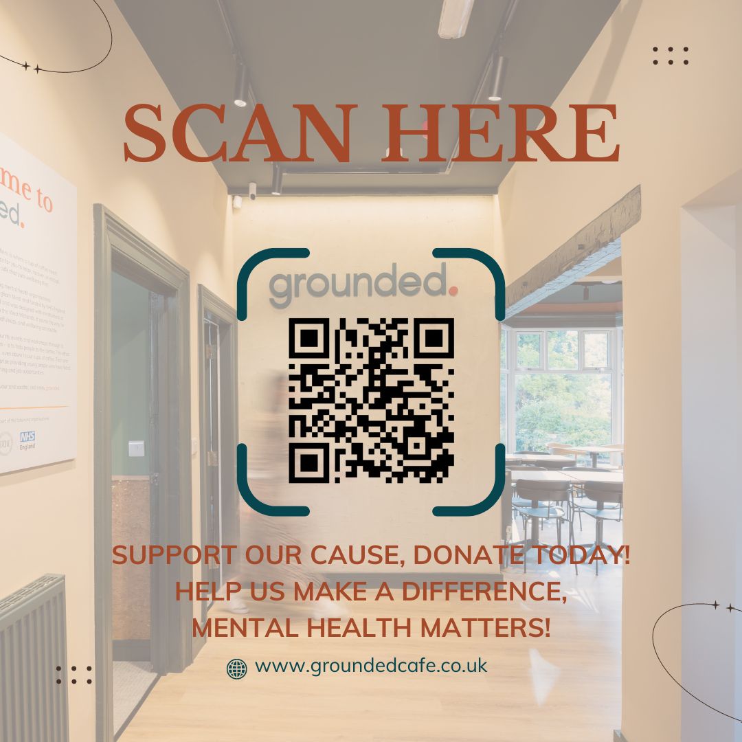 Small acts of kindness can have a big impact ❤️ No act of kindness, no matter how small, is ever wasted. Help us continue to make a difference. Mental Health Matters. Scan the QR code to support grounded, donate today ❤️ Thank you from the bottom of our hearts for your support!