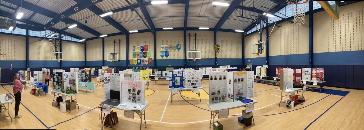 The calm before the scientific storm begins!  SJG scientists at work!  Amazing projects this year!